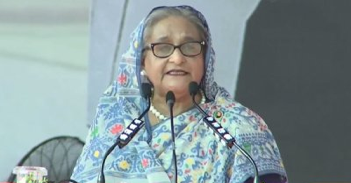 আওয়ামী লীগকে ভয় দেখিয়ে লাভ নেই: প্রধানমন্ত্রী