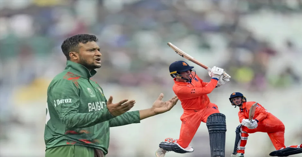 টাইগারদের বিপক্ষে লড়াকু সংগ্রহ নেদারল্যান্ডসের