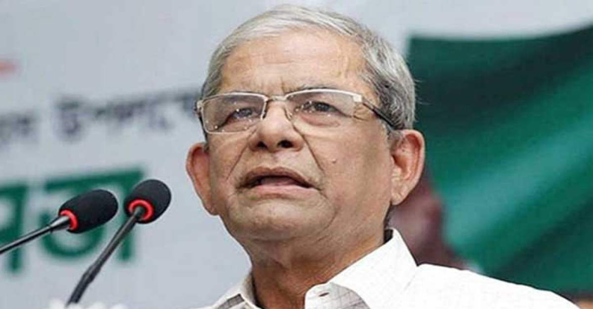 মির্জা ফখরুল আটক