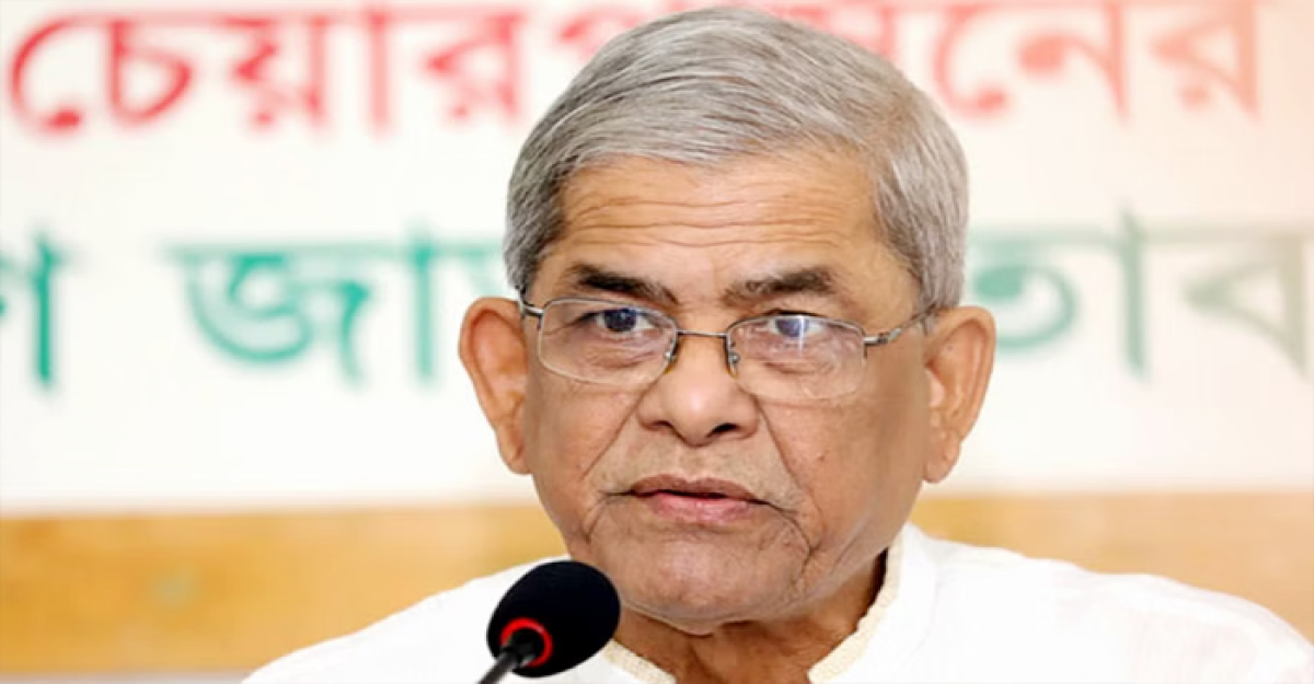 মির্জা ফখরুলকে গ্রেফতার দেখানো হচ্ছে: ডিএমপি