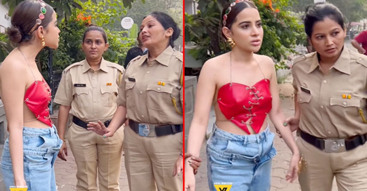 পুলিশের হাতে গ্রেফতার উরফি