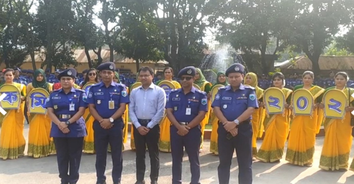 নওগাঁয় কমিউনিটি পুলিশিং ডে পালিত