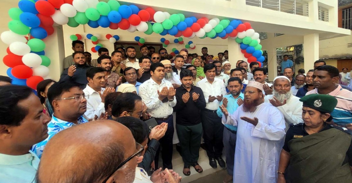 সদরপুরে প্রশাসনিক ও হল রুম উদ্বোধন