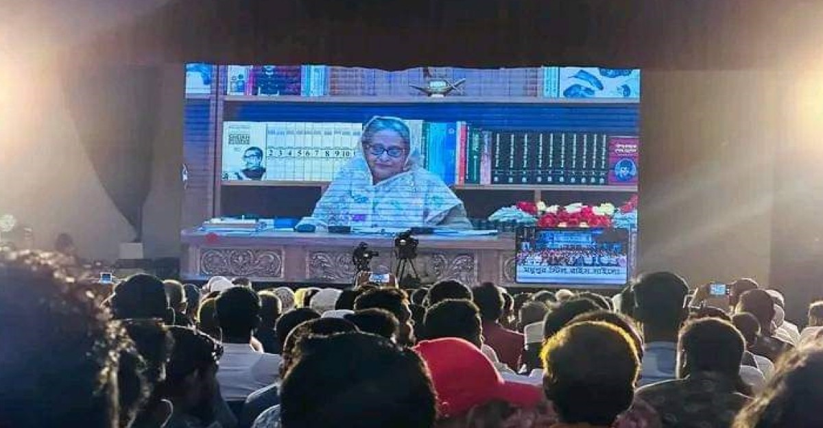 মধুপুরে ৪৮ হাজার মেট্রিক টন স্টিল রাইস সাইলো উদ্বোধন করলেন প্রধানমন্ত্রী