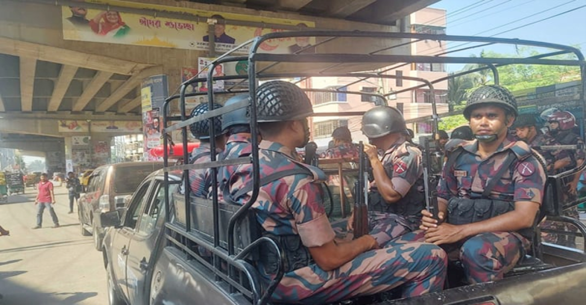 দেশে ১৮১ প্লাটুন বিজিবি মোতায়েন