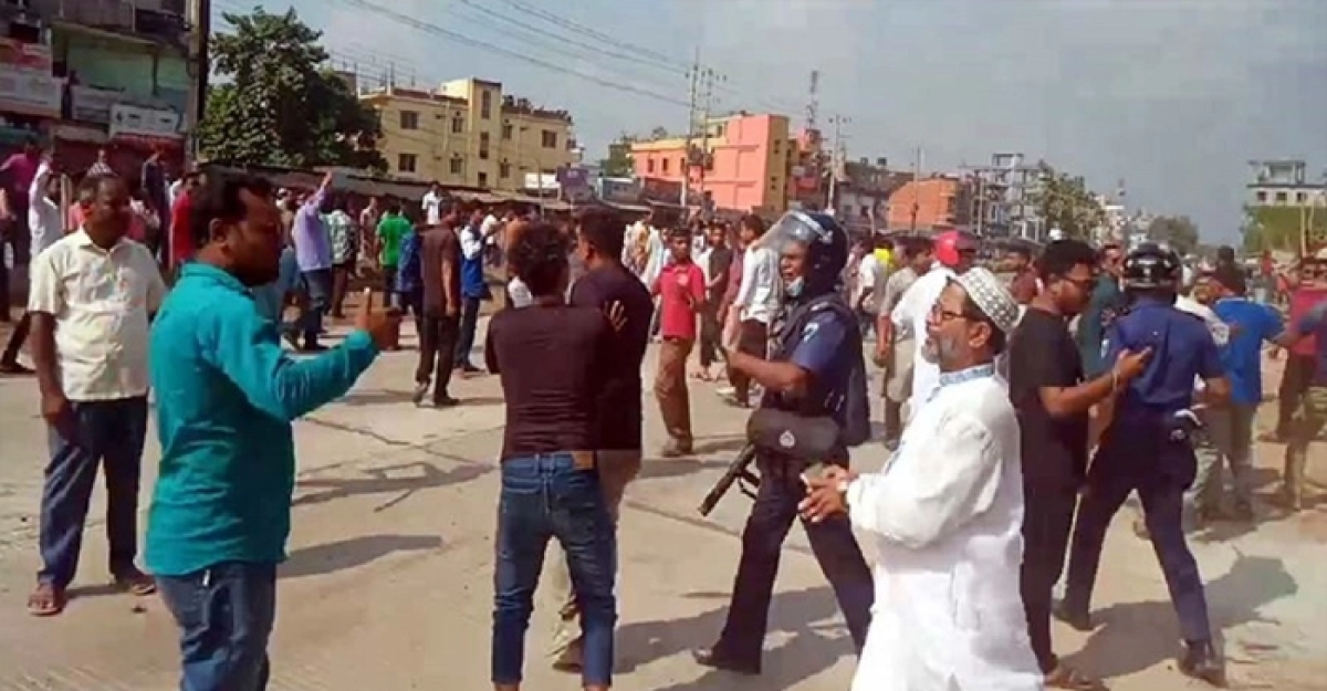 শেরপুরে বিএনপি-আ.লীগ সংঘর্ষ, পুলিশসহ আহত ৩৫
