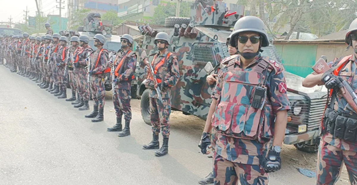 দেশে ২২৯ প্লাটুন বিজিবি মোতায়েন