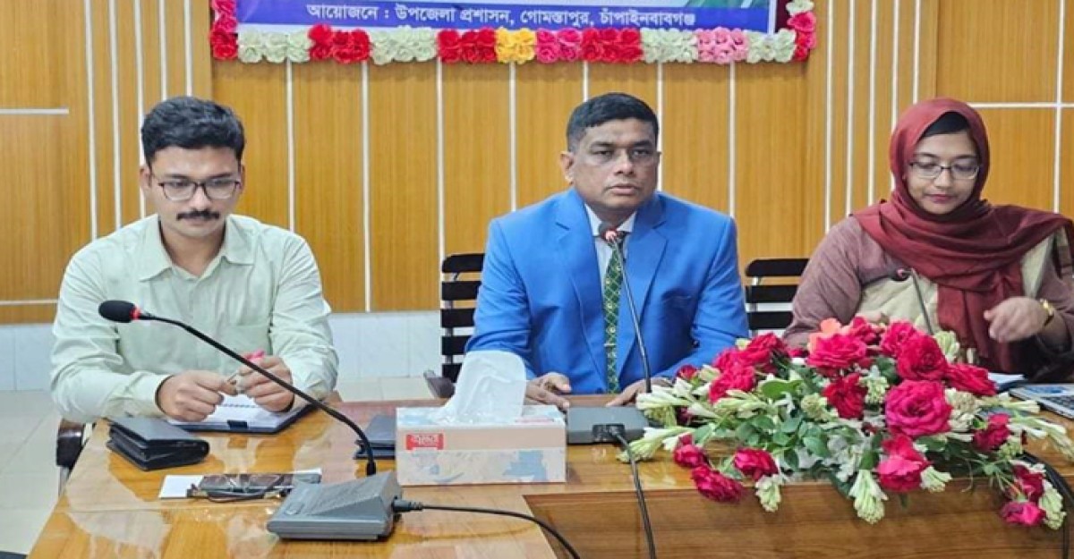 চাঁপাইনবাবগঞ্জে শিক্ষকদের সাথে মতবিনিময় ও কৃষকদের বীজ বিতরণ