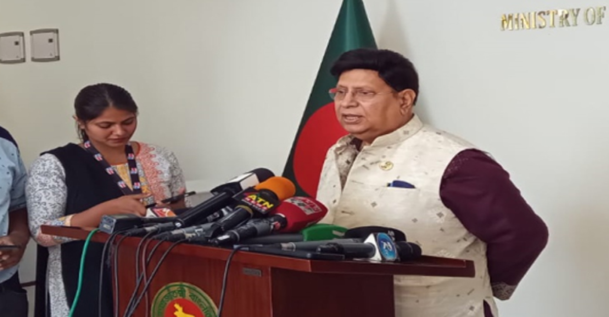 আমেরিকা স্যাংশনের দেশ বললেন পররাষ্ট্রমন্ত্রী