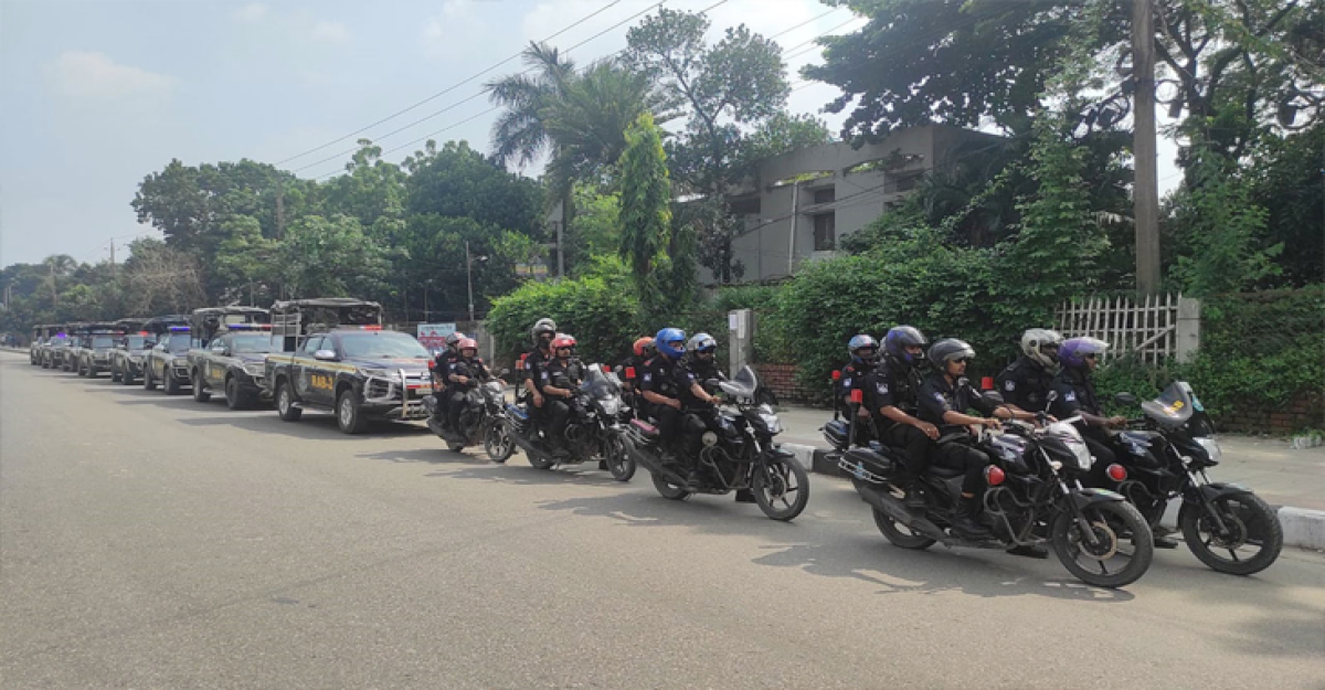 দেশে র্যাবের ৪২৮ টহল দল মোতায়েন