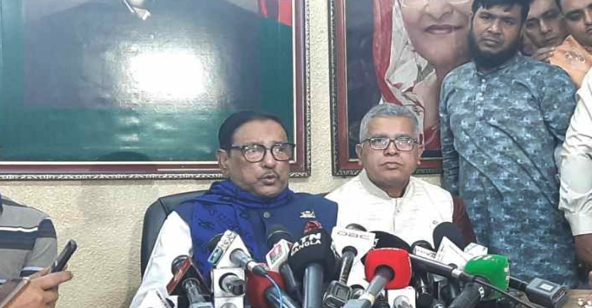 রবিবারের মধ্যে ৩০০ আসনের প্রার্থীতা ঘোষণা করতে পারব: কাদের