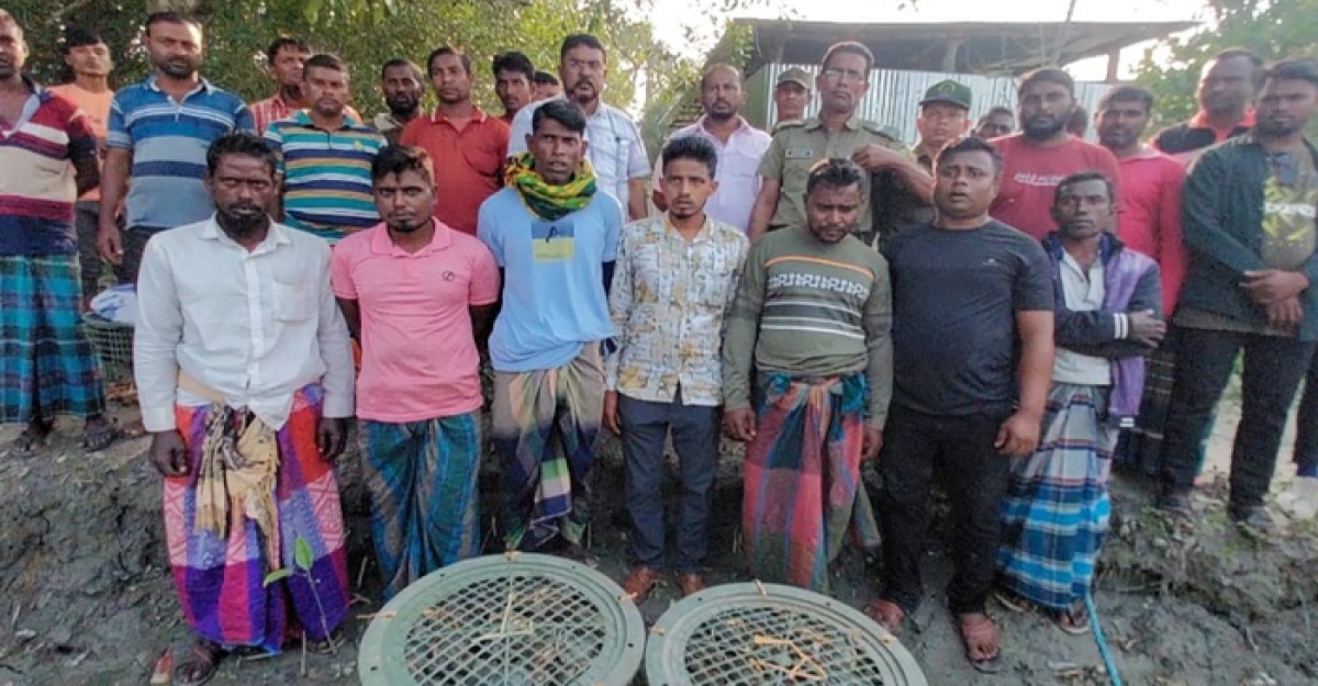 বনবিভাগে হামলার কথা স্বীকার জেলেদের!