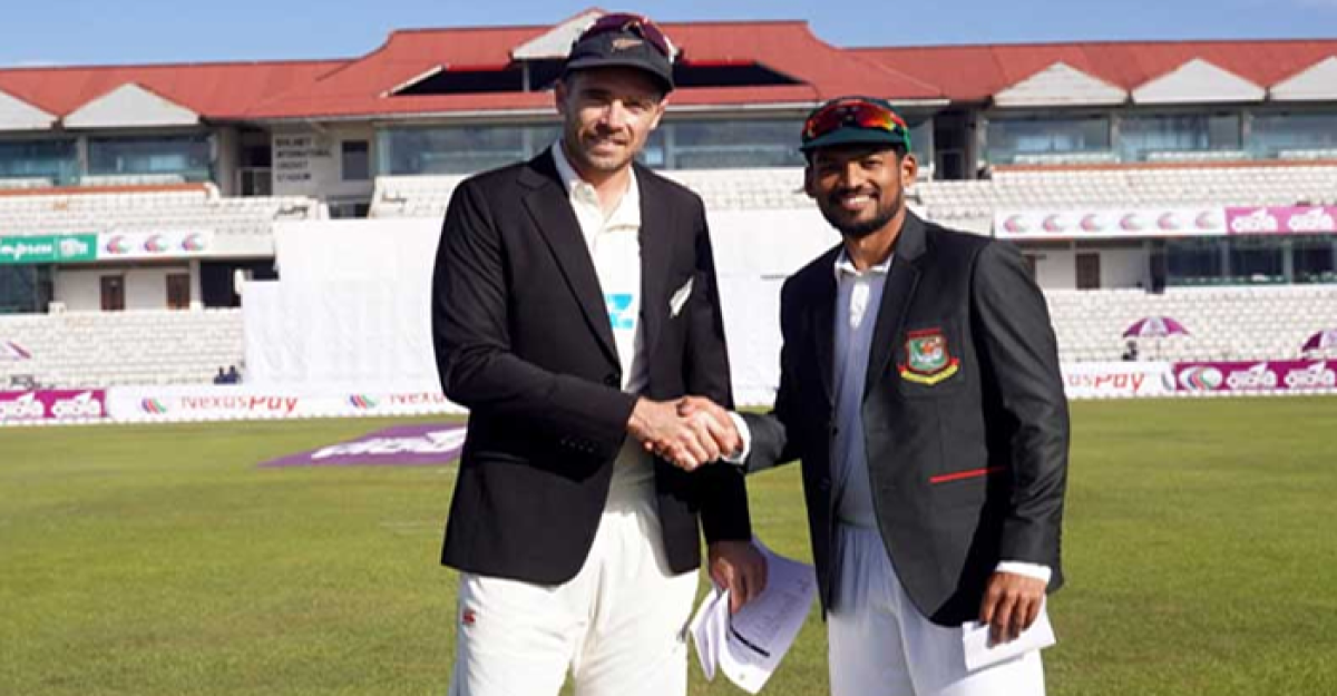 সিলেট টেস্ট: টস জিতে ব্যাটিংয়ে বাংলাদেশ