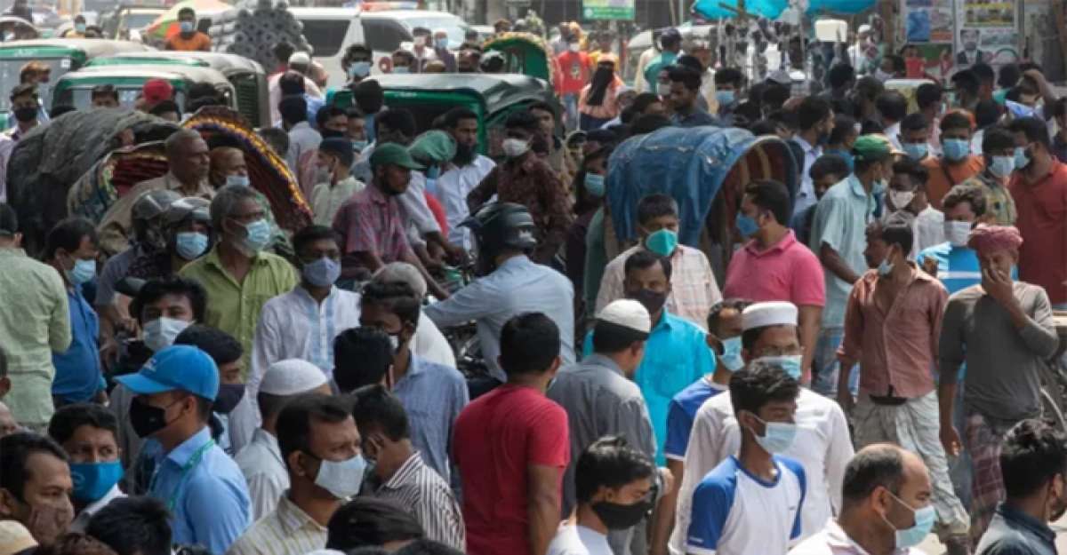 দেশে মোট জনসংখ্যা ১৬ কোটি ৯৮ লাখ