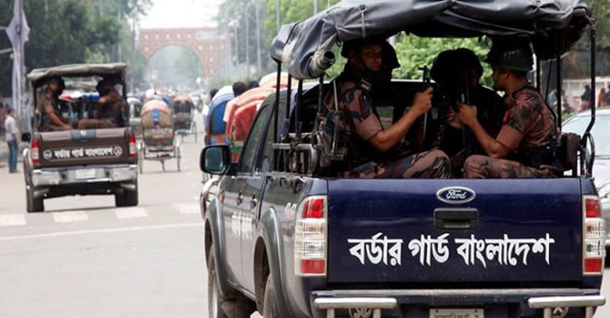 দেশে ১৫৪ প্লাটুন বিজিবি মোতায়েন