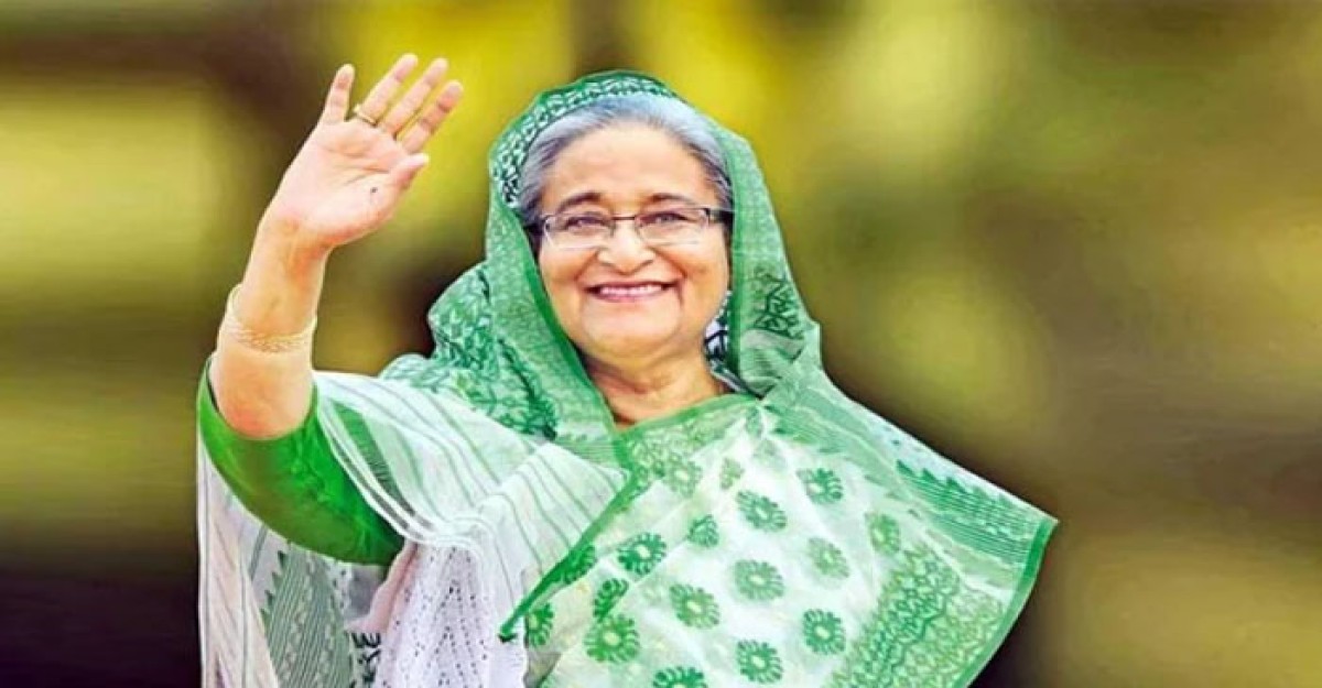গোপালগঞ্জের কোটালীপাড়ায় শেখ হাসিনা