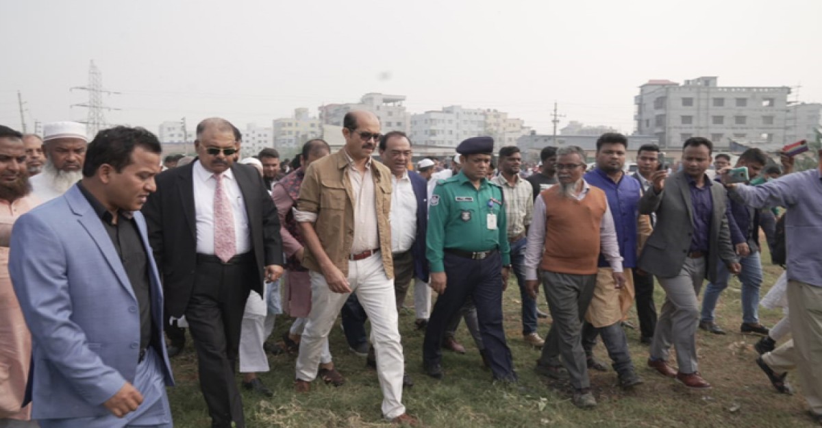 নকশা অনুযায়ী মাঠ ও পার্ক নির্মাণ করতে হবে: মেয়র আতিক