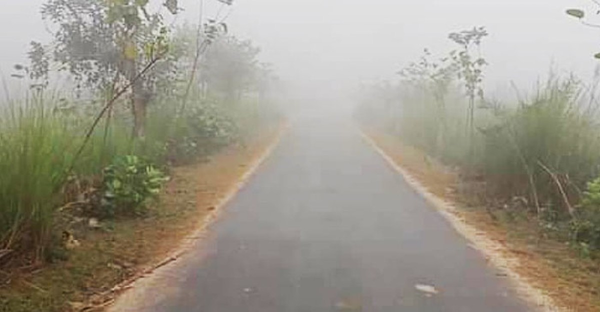 সূয্যি মামার দেখা নেই, কুয়াশায় ঢাকা উত্তরের জনপদ