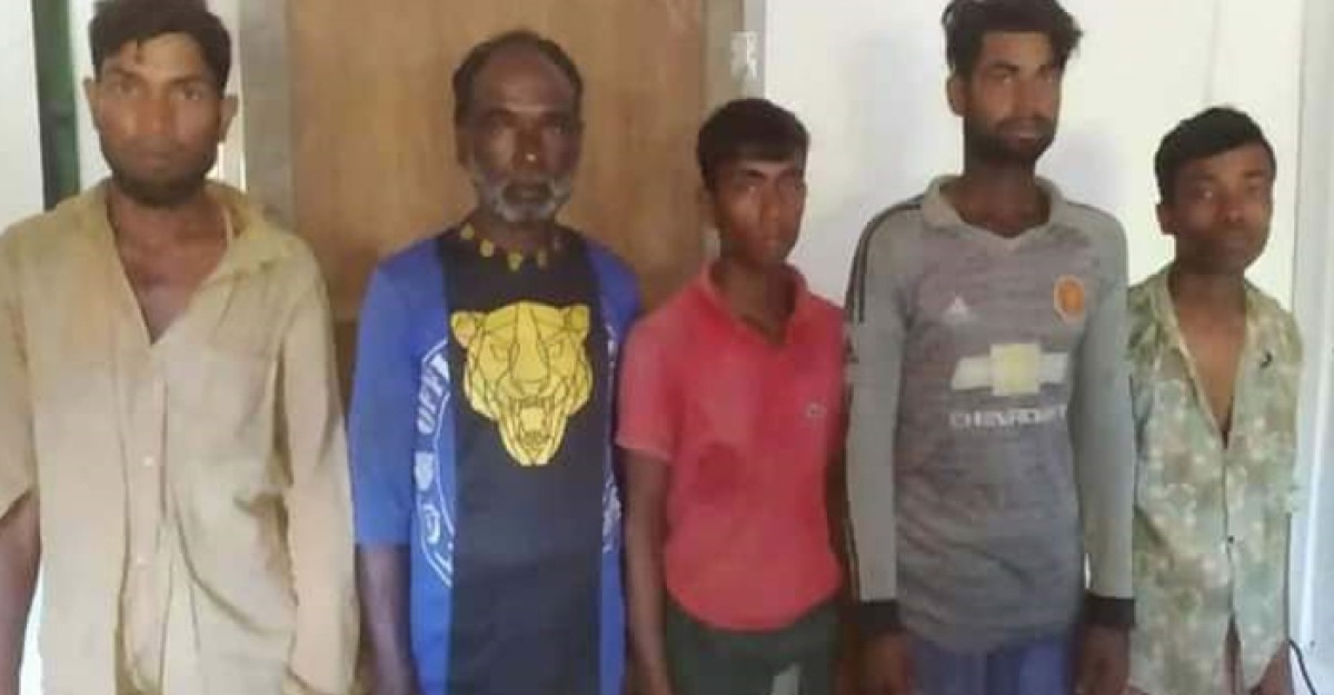 সাগরে মাছ ধরতে নিখোঁজ হওয়া পাঁচ জেলে মিয়ানমারে