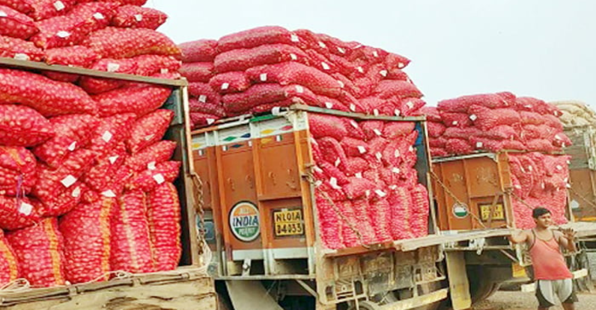 ভারত থেকে এলো ১৬৩ টন পেঁয়াজ