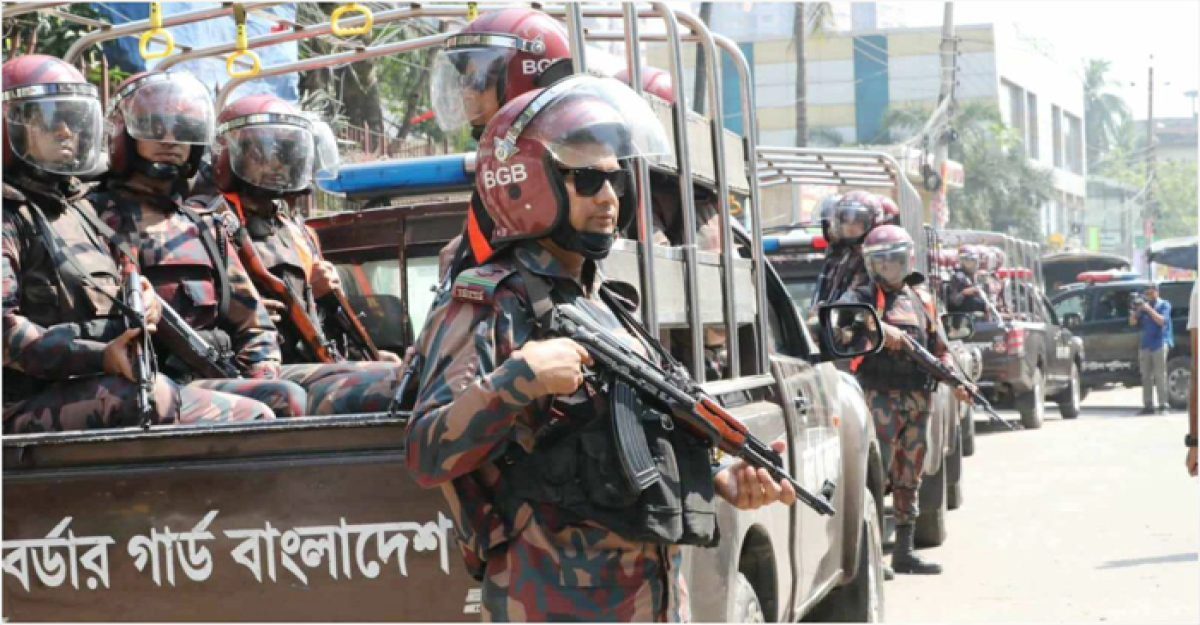 দেশে ১৪৮ প্লাটুন বিজিবি মোতায়েন