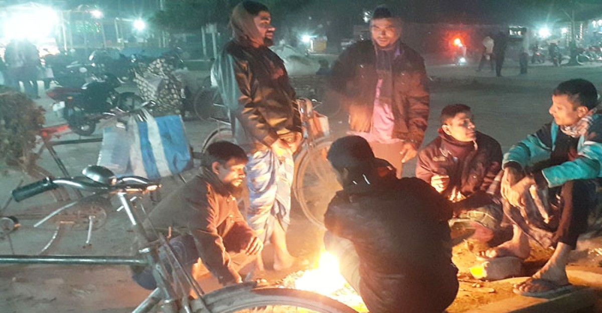 তাপমাত্রা বাড়লেও কমেনি শীতের দাপট