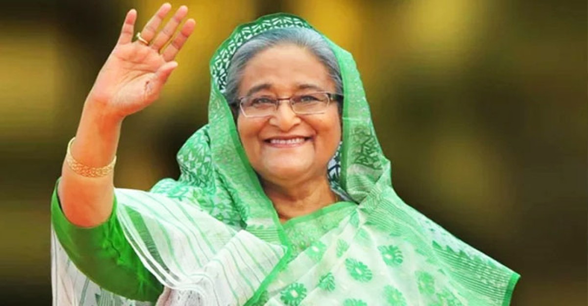 সিলেটে পৌঁছেছেন শেখ হাসিনা