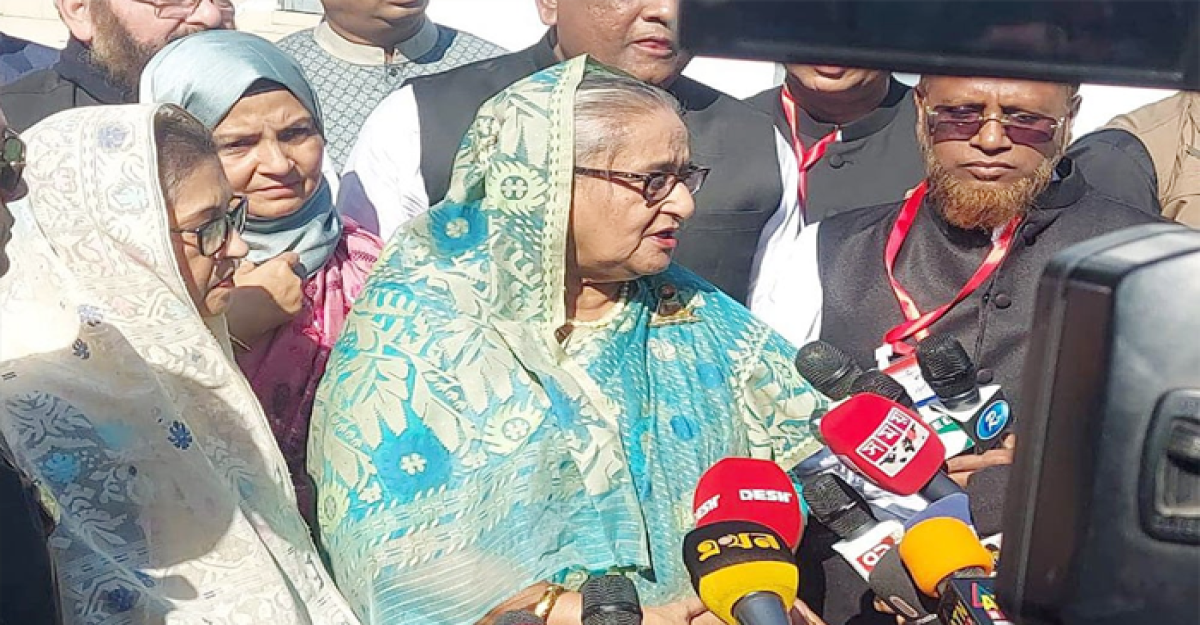 নাশকতা করে নির্বাচন বানচাল করতে চাইলে কারো ক্ষমা নেই: প্রধানমন্ত্রী