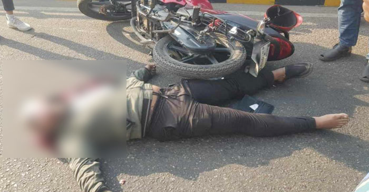 হানিফ ফ্লাইওভারে বাসচাপায় প্রাণ গেল মোটরসাইকেল চালকের