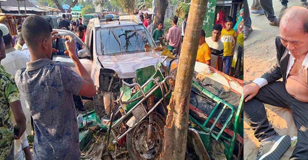 পুলিশের হাতে গ্রেফতার মাতাল ডাক্তার রাজেন্দ্র ত্রিপুরা