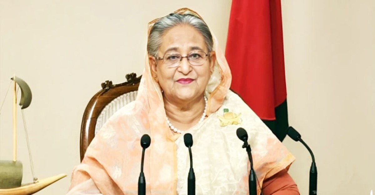 বিকেলে ৬ জেলার জনসভায় বক্তব্য দেবেন শেখ হাসিনা