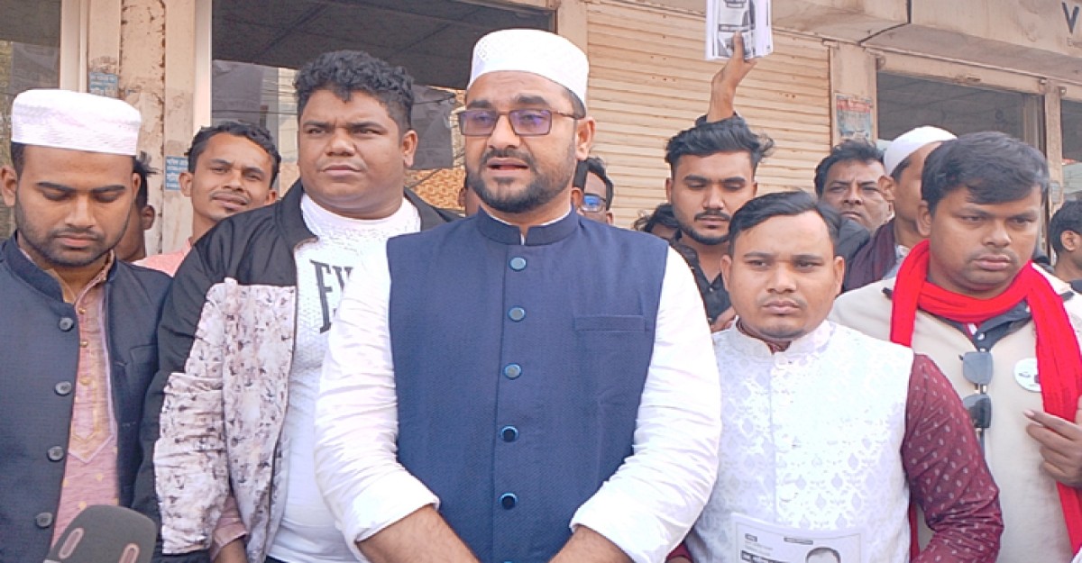 গাজীপুর ১ আসনের ট্রাক মার্কার স্বতন্ত্র প্রার্থীর পথসভা