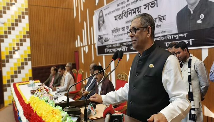 অশুভ শক্তির চিরতরে কবর রচনার জন্য নৌকা মার্কায় ভোট দিন: নাছিম