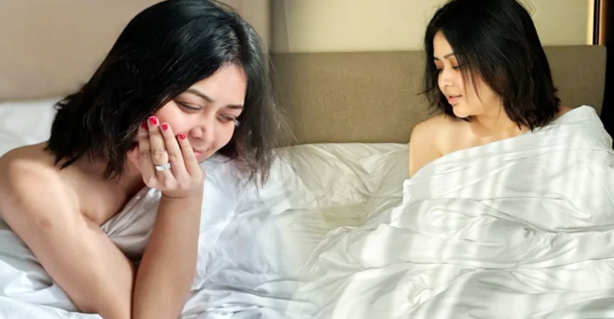 শীতের সকালে উষ্ণতা ছড়ালেন অভিনেত্রী ভাবনা