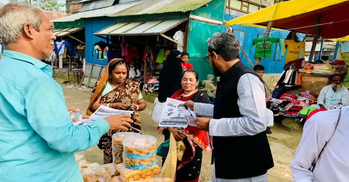 জায়েদ খানের লাফের ন্যায় ডিগবাজি শব্দে সরগরম মুরাদনগরের ভোটের মাঠ
