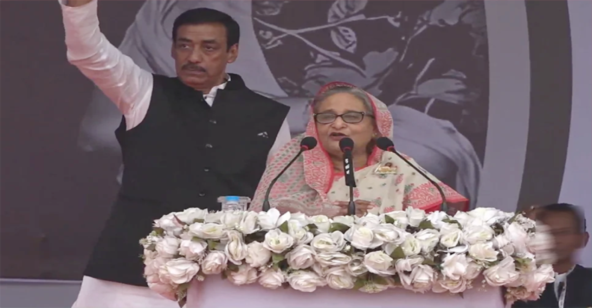 জ্বালাও-পোড়াও-খুন, বিএনপির একমাত্র গুণ: প্রধানমন্ত্রী