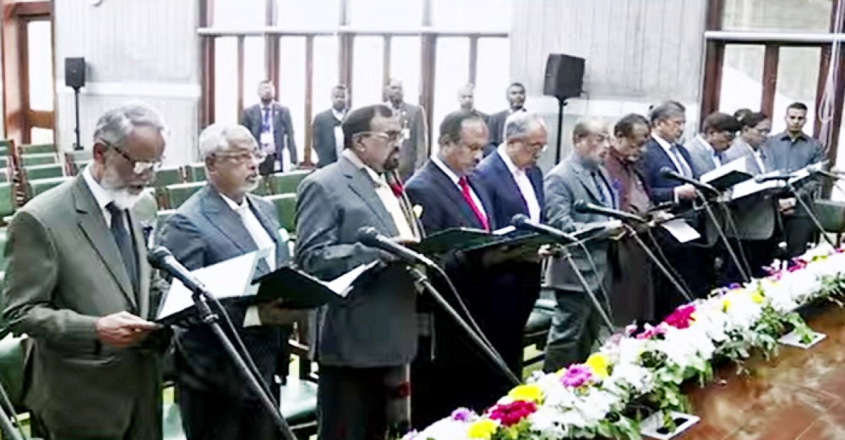 শপথ নিয়েছেন জাতীয় পার্টির ১১ এমপি