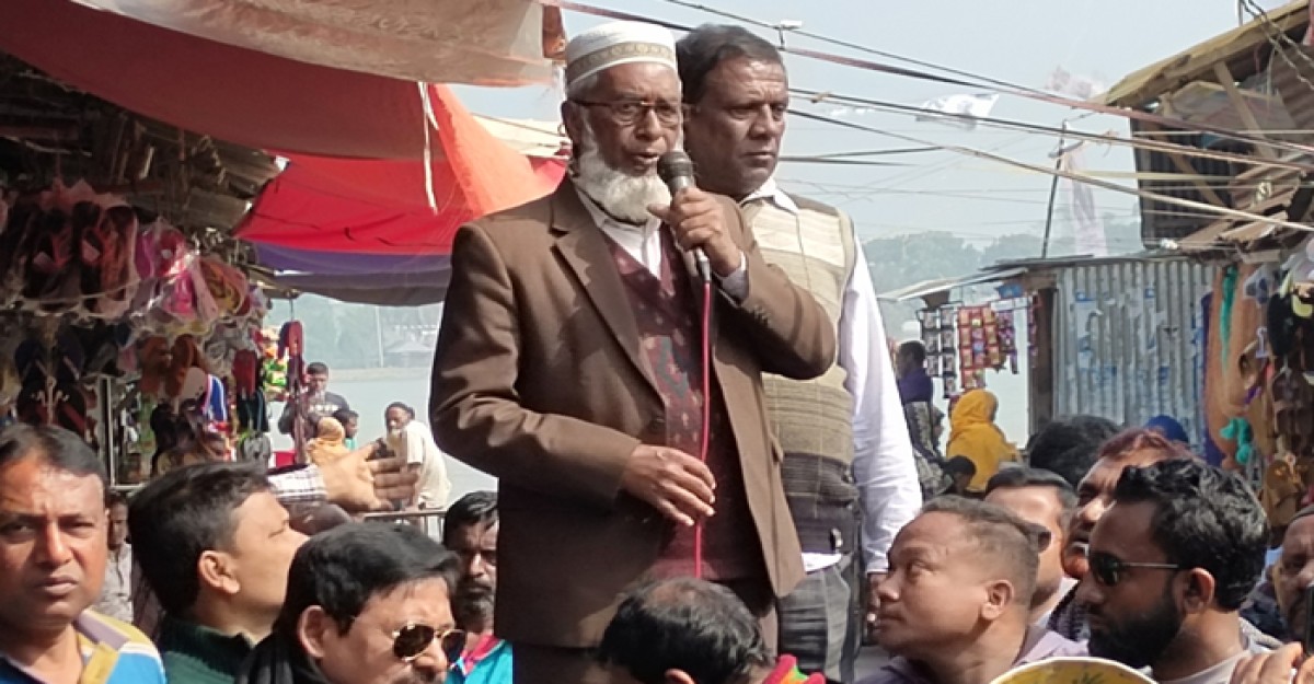 মোরেলগঞ্জে বঙ্গবন্ধুর স্বদেশ প্রত্যাবর্তন দিবস পালন উপলক্ষে র্যালি