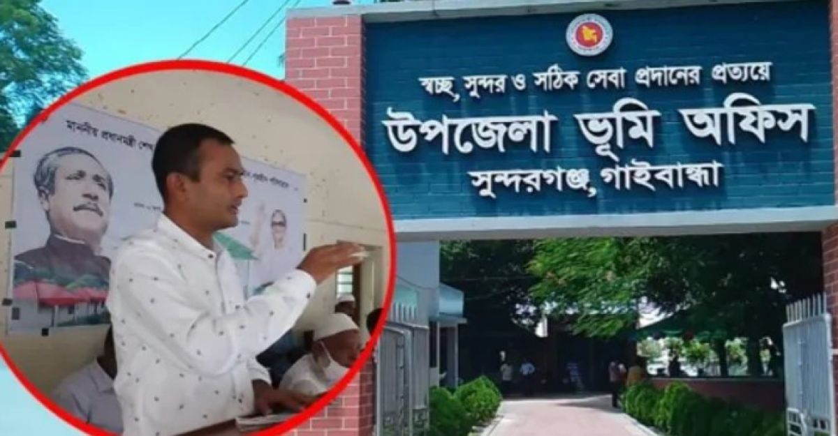 অন্যায়ের বিরুদ্ধে প্রতিবাদী যোদ্ধা ইউএনও মাহমুদ আল হাসান