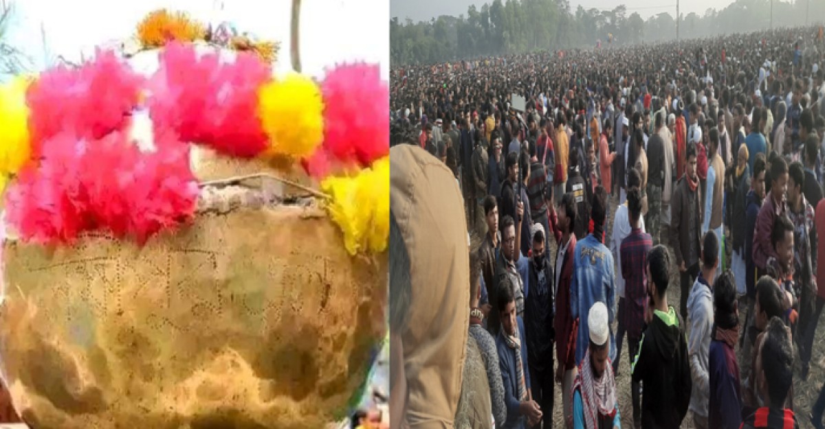 ফুলবাড়িয়ায় ঐতিহ্যের ২৬৫ তম হুমগুটি খেলায় লক্ষ লক্ষ মানুষের ঢল