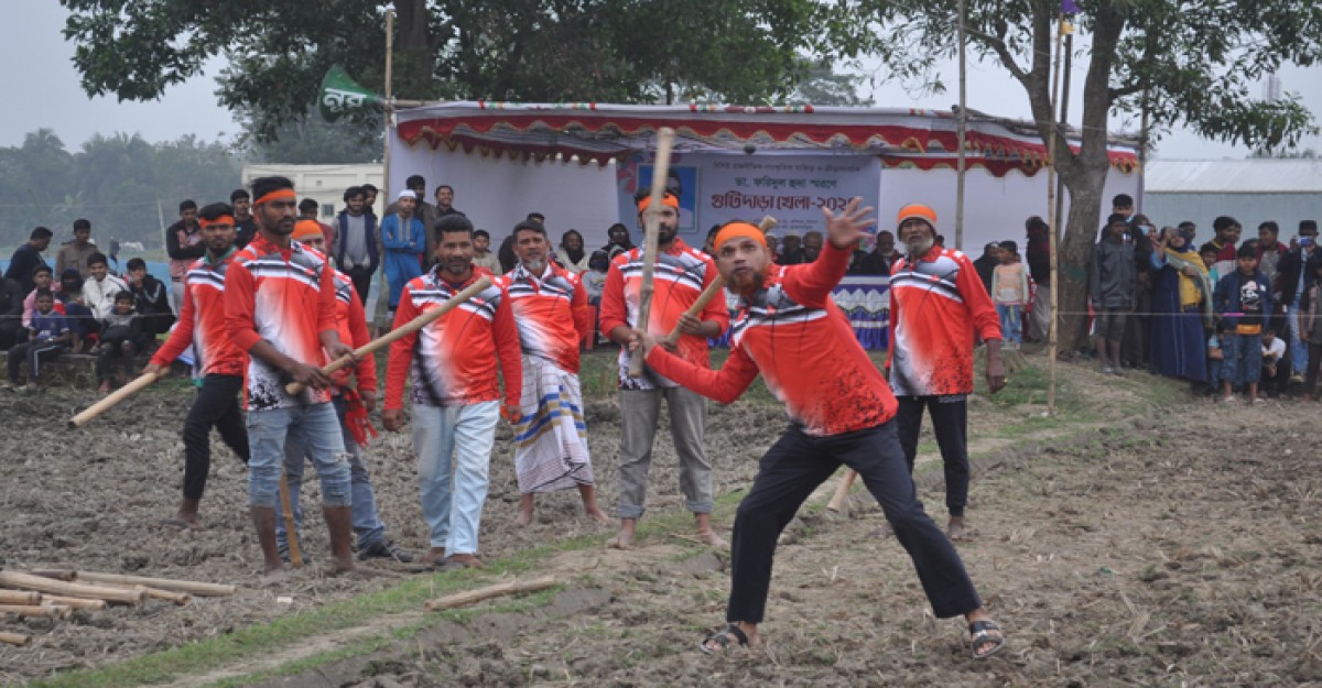 ব্রাহ্মণবাড়িয়ার ঐতিহ্যবাহী গুটিদাড়া খেলা অনুষ্ঠিত