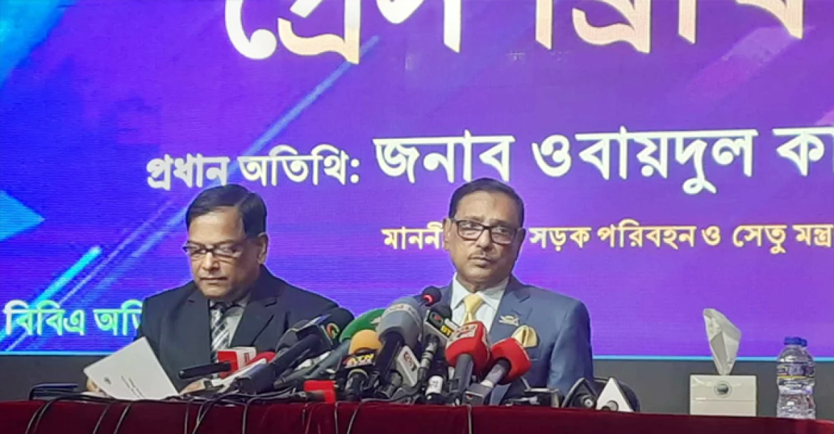 এ বছরই শেষ হবে এলিভেটেড এক্সপ্রেসওয়ের নির্মাণ: কাদের