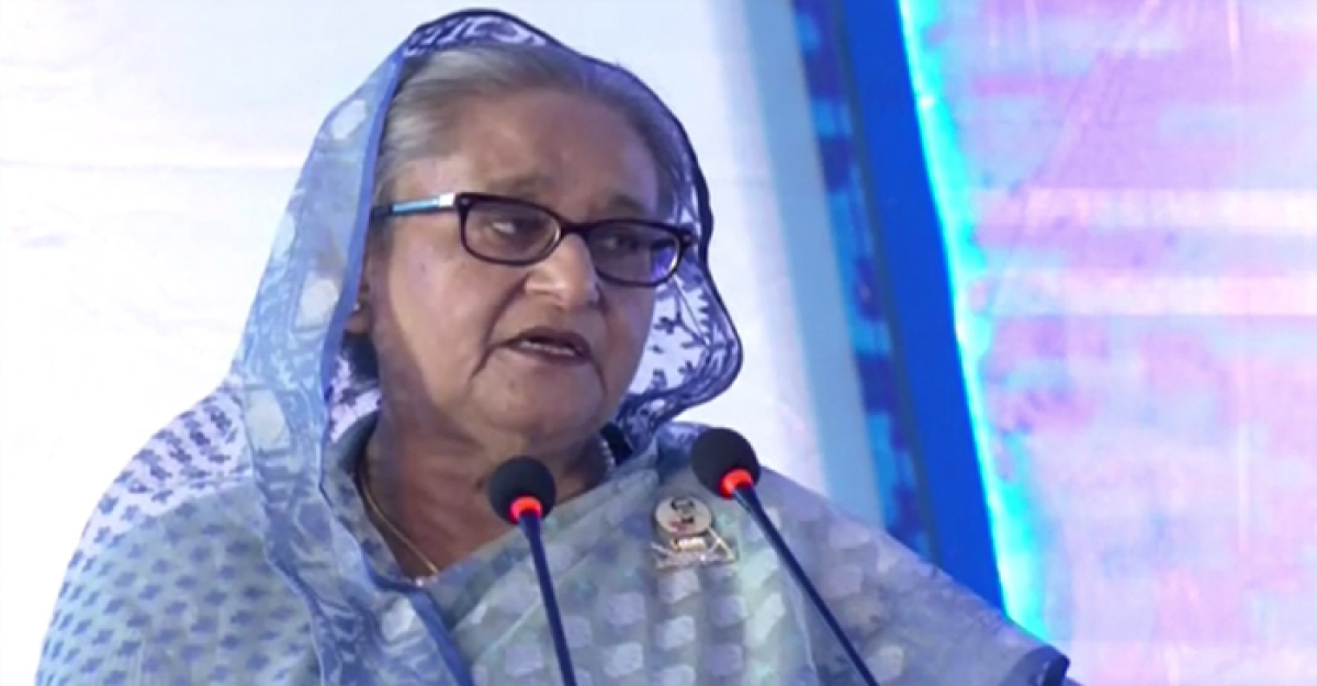 বাণিজ্যমেলা উদ্বোধন করলেন প্রধানমন্ত্রী