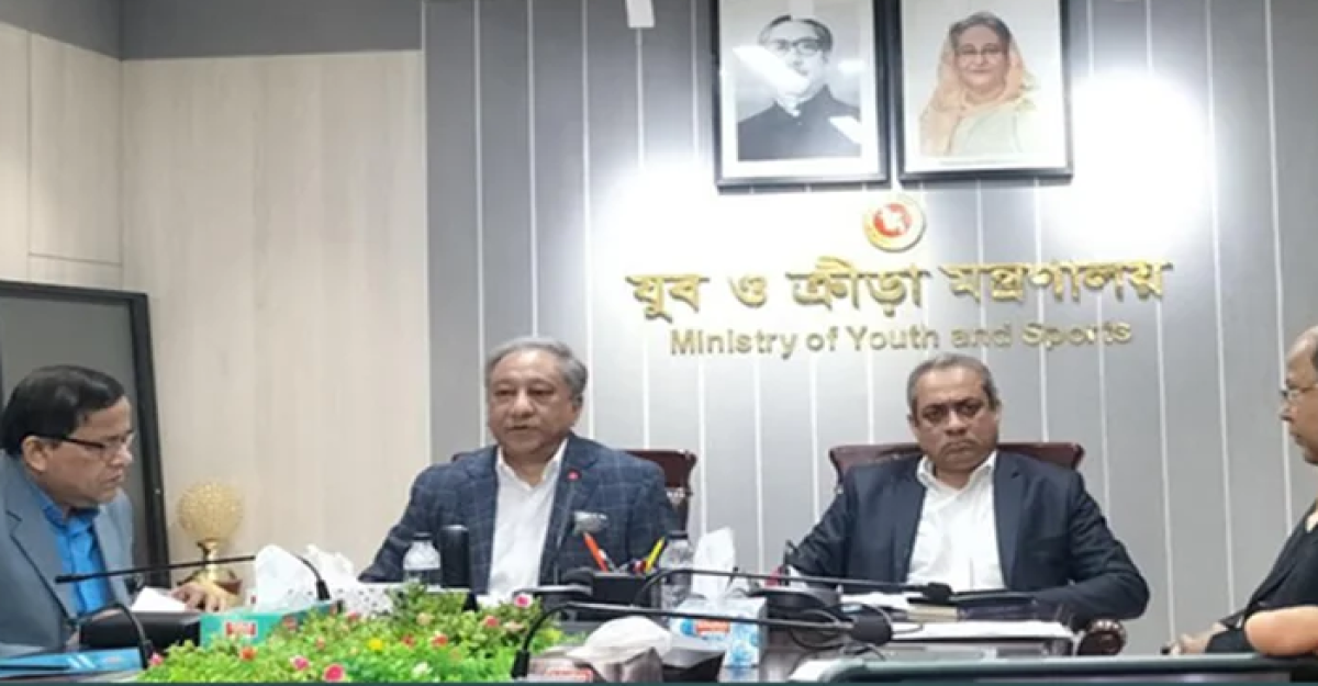 ভবিষ্যৎ পরিকল্পনা জানতে অপেক্ষা করতে হবে: ক্রীড়ামন্ত্রী