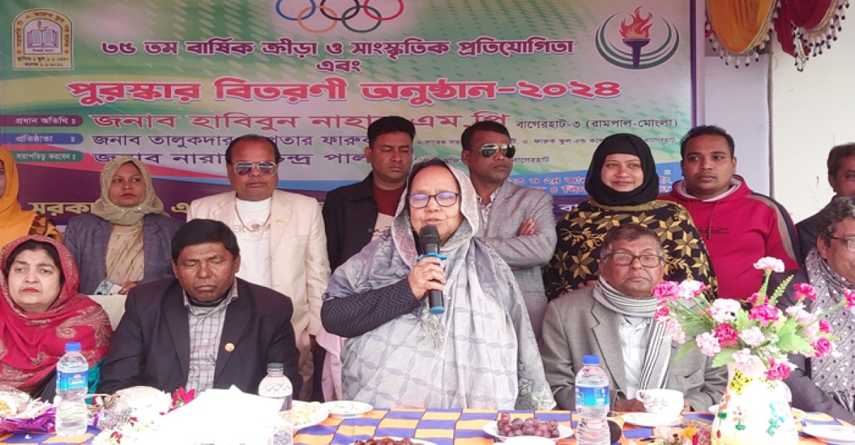 সমাজ থেকে মাদক দূরীকরণে সবাইকে সজাগ থাকতে হবে: এমপি হাবিবুন নাহার