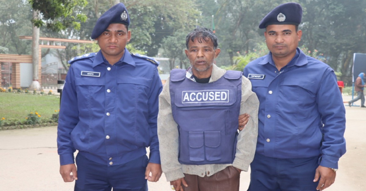 কুড়িগ্রামে ঘুমন্ত স্ত্রীকে কুপিয়ে হত্যা, স্বামী গ্রেফতার