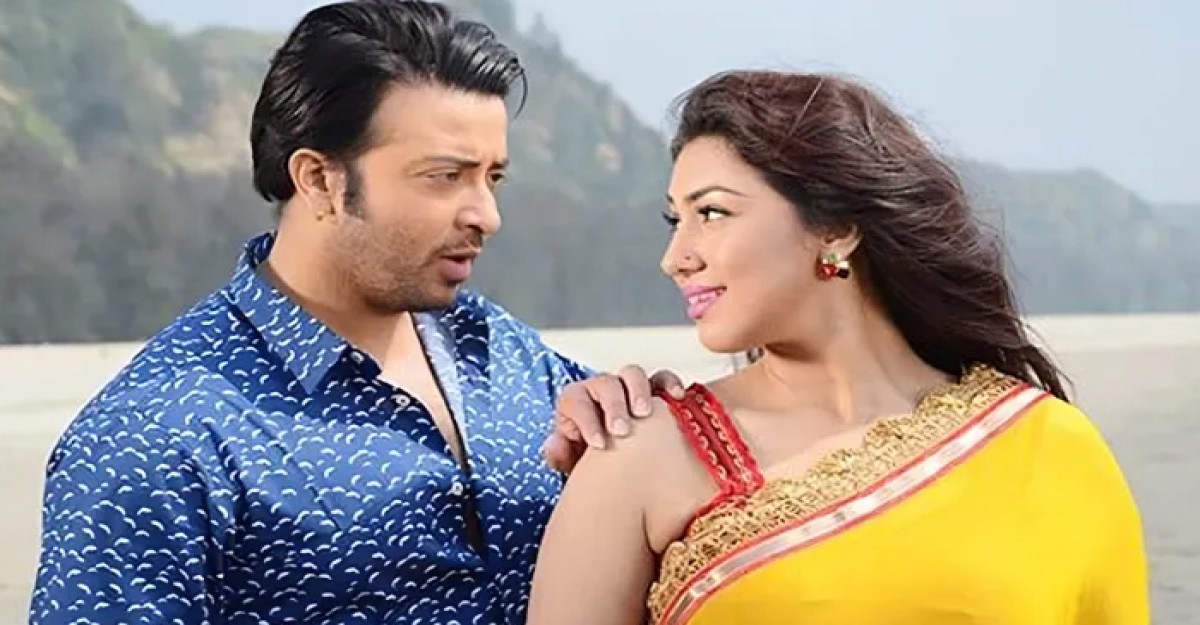 এক হলেন শাকিব খান-অপু বিশ্বাস