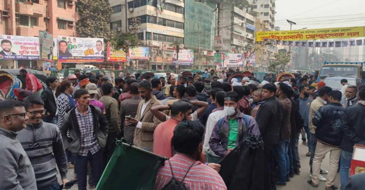 নয়াপল্টনে জড়ো হচ্ছেন বিএনপি নেতাকর্মীরা