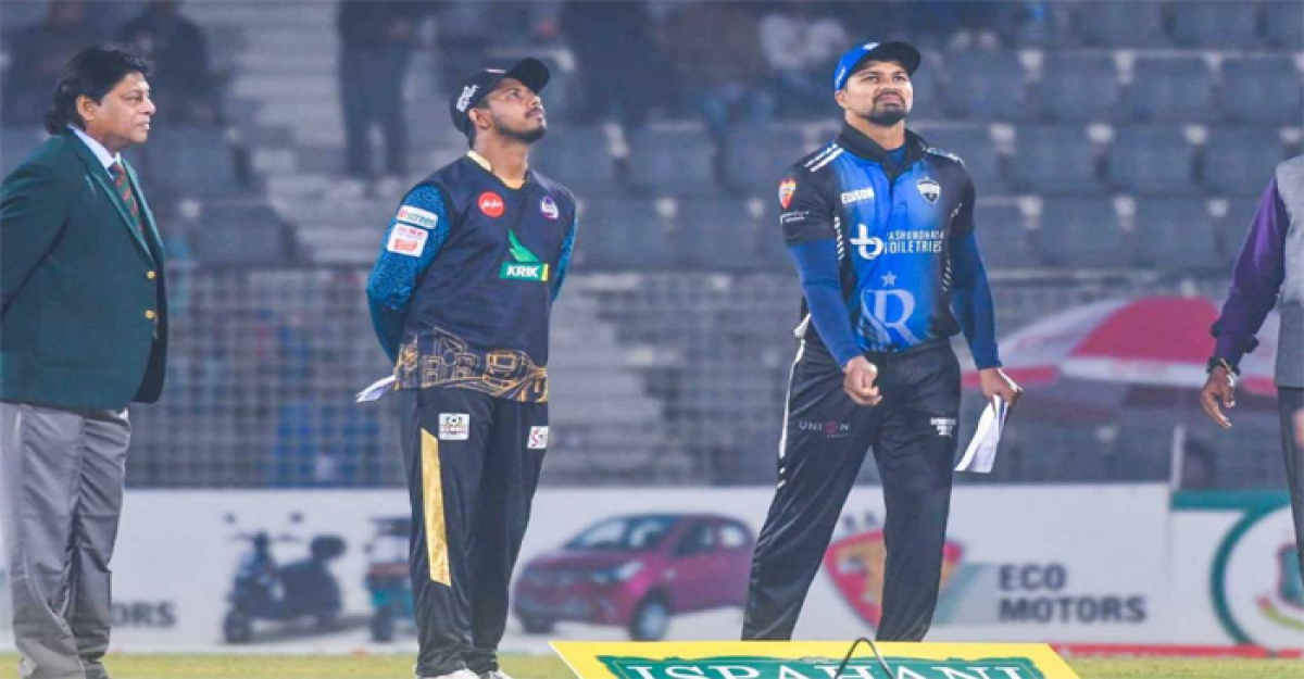 ঢাকার বিপক্ষে টস হেরে ফিল্ডিংয়ে রংপুর