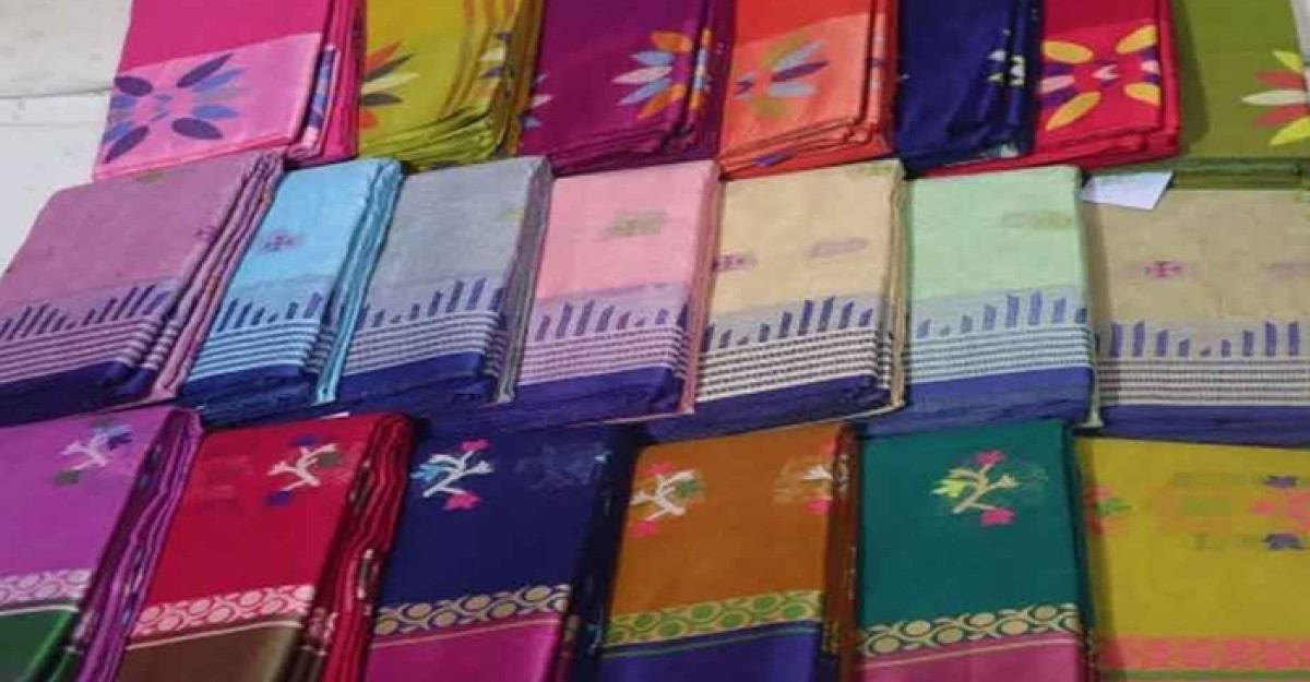 টাঙ্গাইল শাড়ি নিজেদের তৈরি বলে দাবি ভারতের